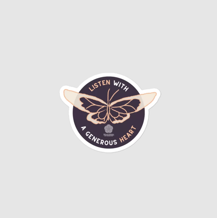 Generous Heart Sticker